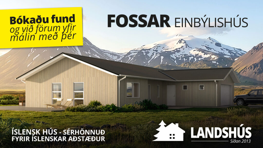 Landshús - Einingahús